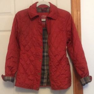 L.L. Bean Quilted Fall Barn Jacket